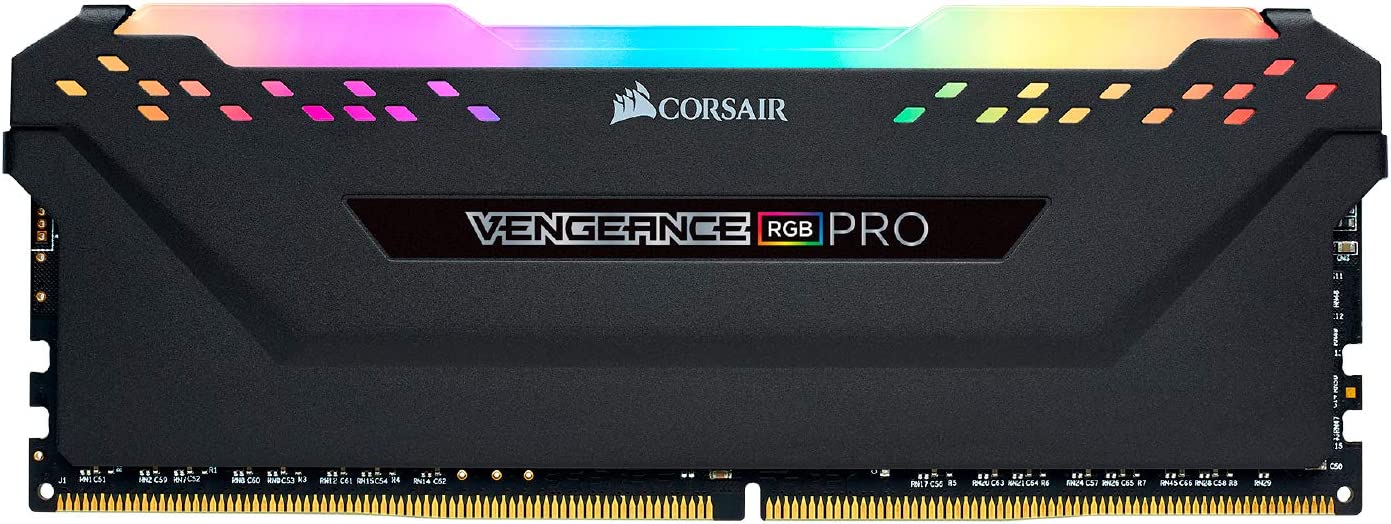 Corsair Vengeance RGB PRO 16GB (2x8GB) DDR4 3200MHz C16 LED Desktop Memory - Black