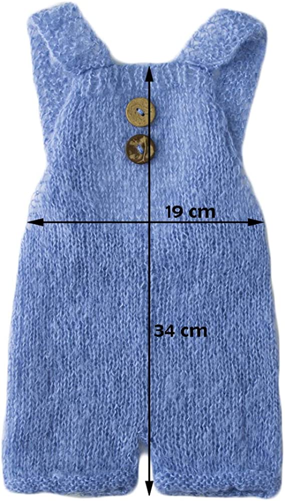 Baby Photography Props Boy Girl Photo Shoot Outfits Newborn Crochet Costume Infant Knitted Clothes Mohair Outfit