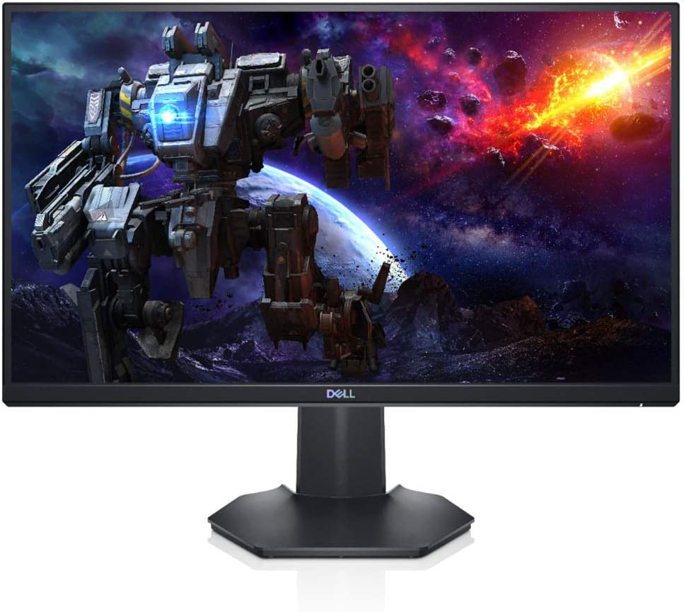 Dell 144Hz Gaming Monitor FHD 24 Inch Monitor - 1ms Response Time, LED Edgelight System, AMD FreeSync Premium, VESA, Gray - S2421HGF