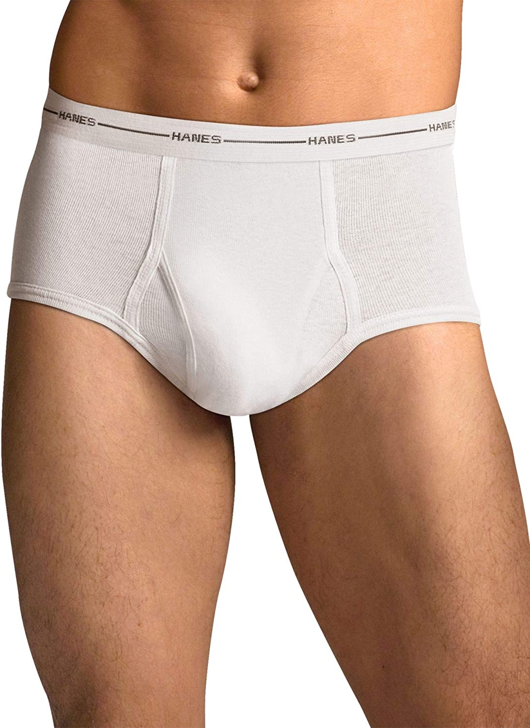 Hanes Men's 6-Pack FreshIQ Tagless Cotton Brief