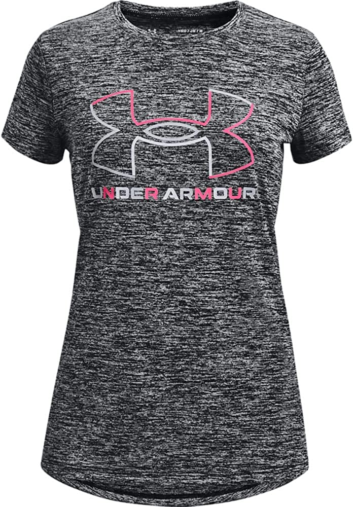 Under Armour Girls' Tech Big Logo Twist Short Sleeve T-Shirt