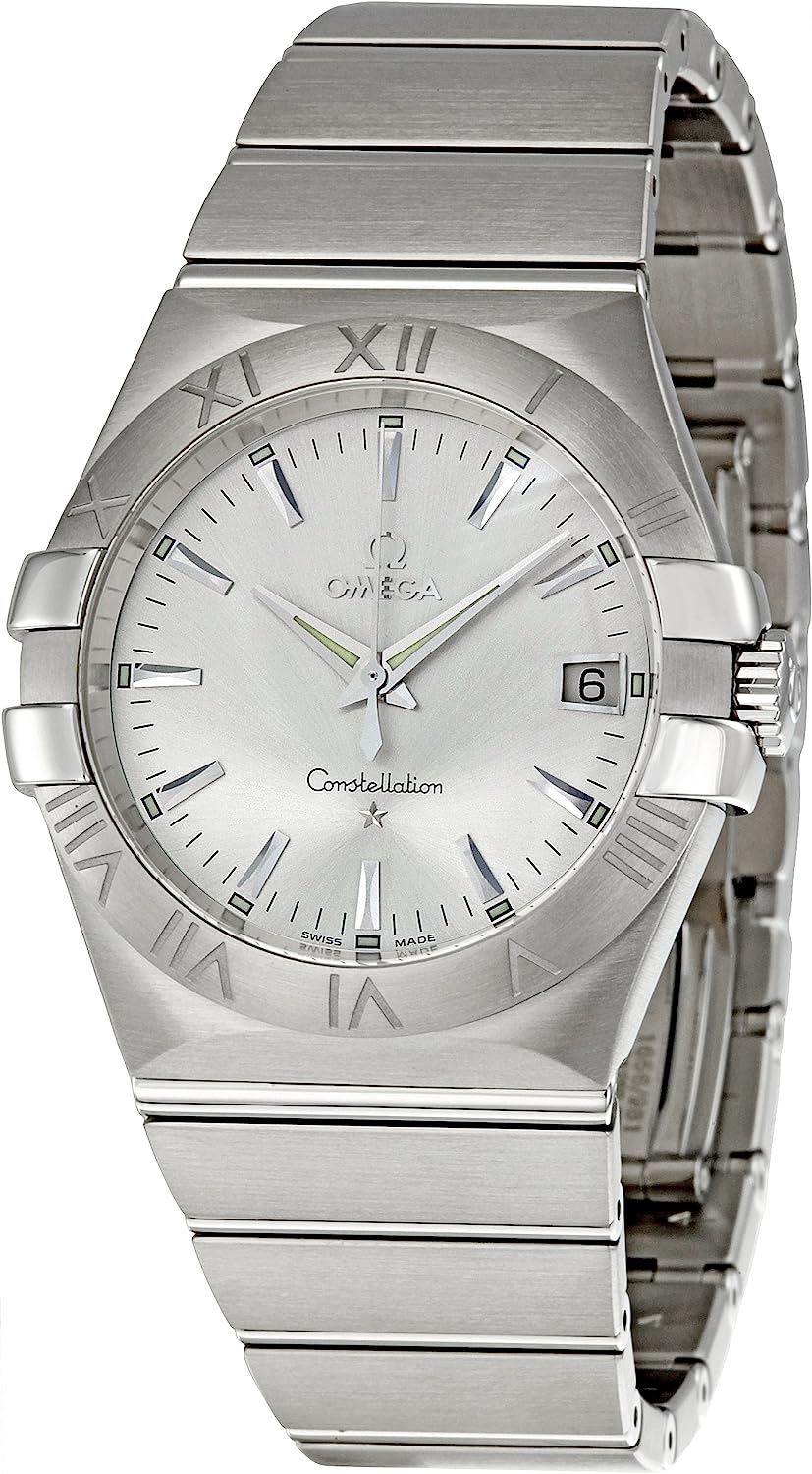 Omega Men's 123.10.35.60.02.001 Constellation 09 Silver Dial Watch