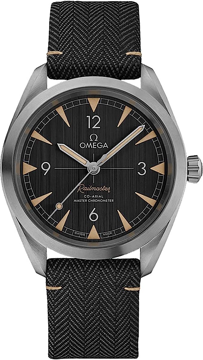 Omega Seamaster Railmaster Co-Axial Master Chronometer Mens Watch 220.12.40.20.01.001