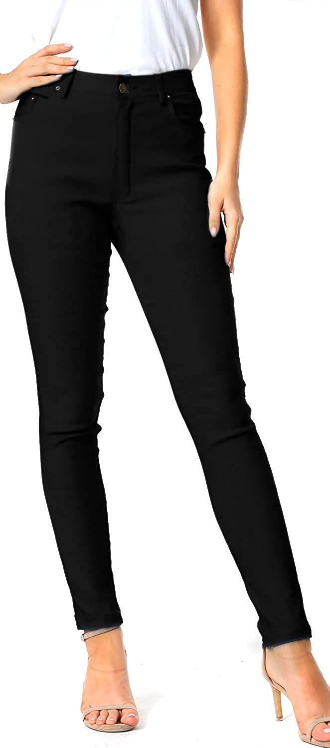 VANGULL Womens Dress Pants Skinny Pants for Work or Casual Hyper Ultra Stretch Comfy 4 Pockets