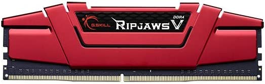 G.Skill RipJaws V Series 8GB (1 x 8GB) 288-Pin SDRAM (PC4-21300) DDR4-2666 CL19-19-19-43 1.20V Dual Channel Desktop Memory Model F4-2666C19S-8GVR