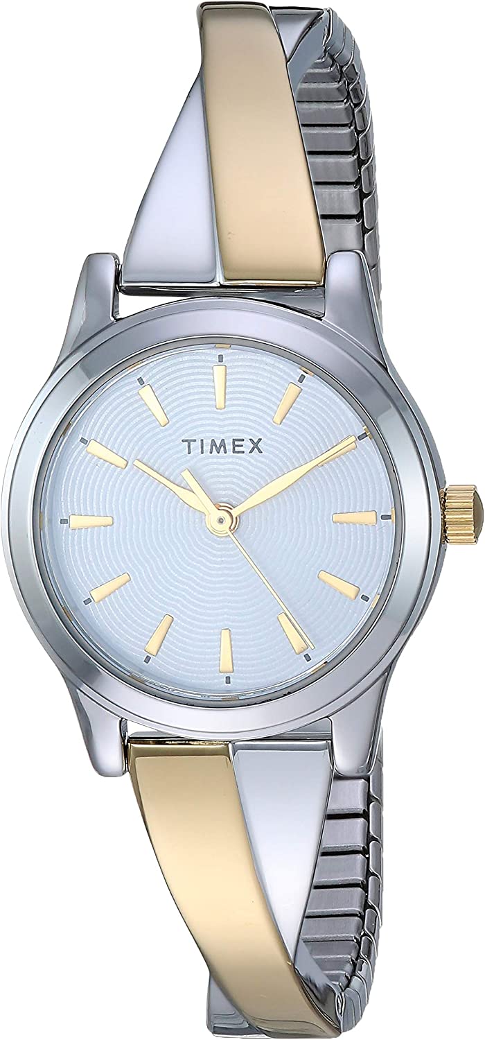 Timex Women's Stretch Bangle Crisscross?25mm Watch