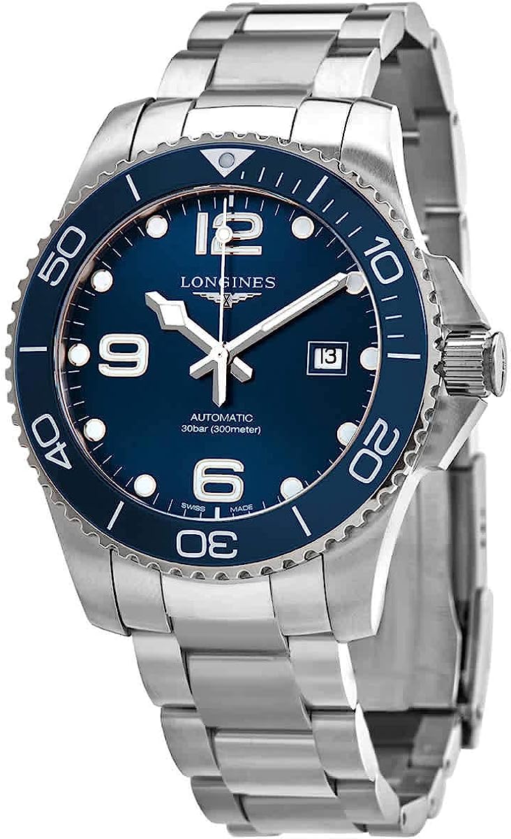 Longines HYDROCONQUEST Ceramic Bezel 43MM Blue DIAL Automatic Diving Watch L37824966