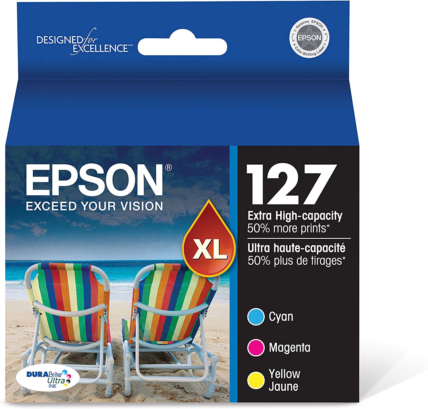 Epson T127520 DURABrite Ultra Multipack Extra High Capacity Cartridge Ink