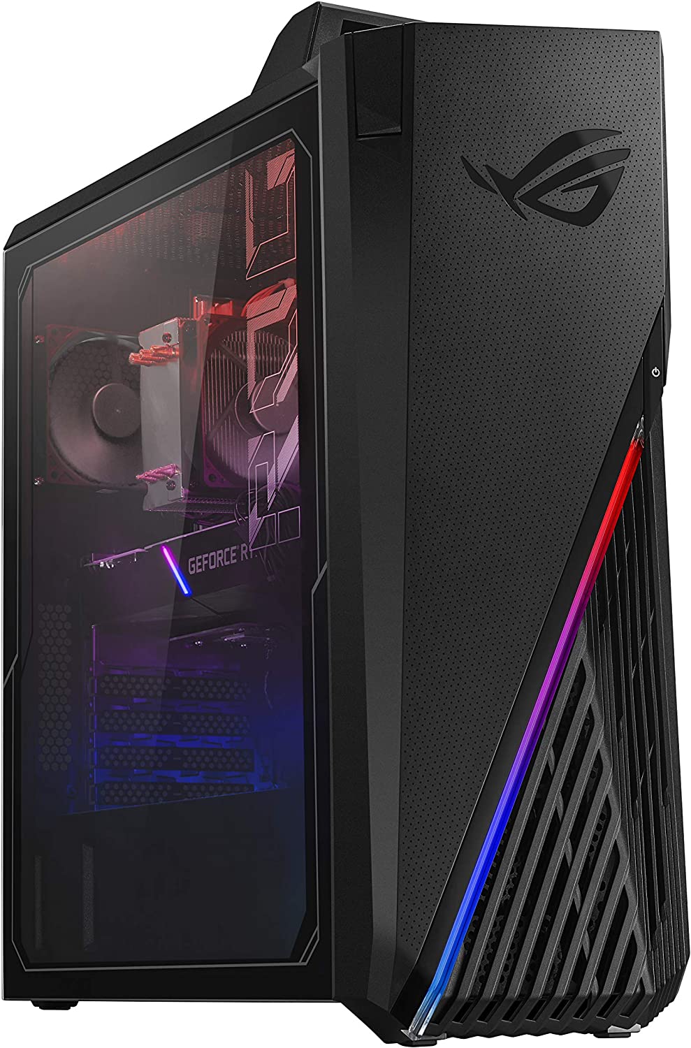 ROG Strix GA15DK Gaming Desktop PC, AMD Ryzen 7 5800X, GeForce RTX 3070, 16GB DDR4 RAM, 512GB SSD + 1TB HDD, Wi-Fi 5, Windows 10 Home, GA15DK-AS776