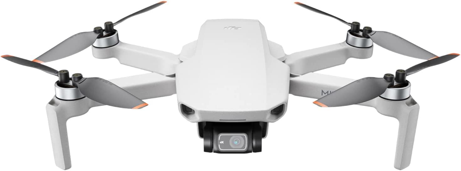 DJI Mini 2 – Ultralight and Foldable Drone Quadcopter, 3-Axis Gimbal with 4K Camera, 12MP Photo, 31 Mins Flight Time, OcuSync 2.0 10km HD Video Transmission, QuickShots Gray