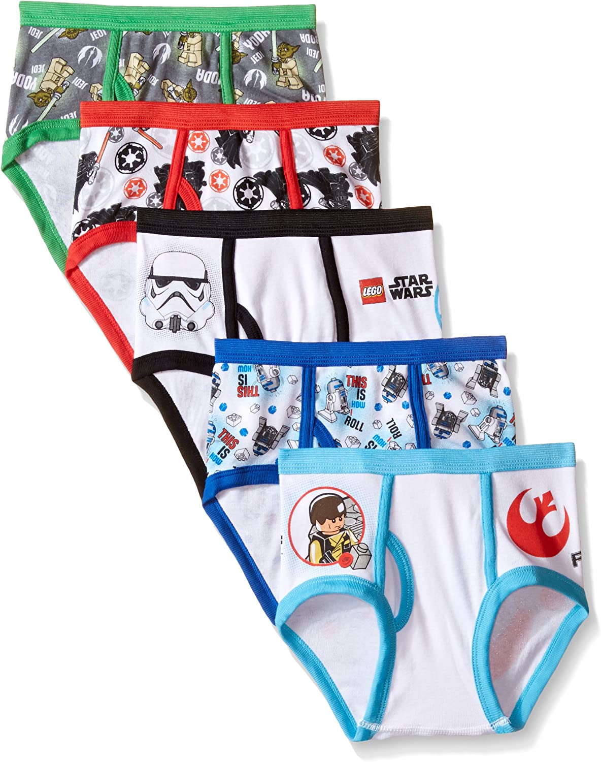 STAR WARS Boys' Multicharacter Underwear Multipacks