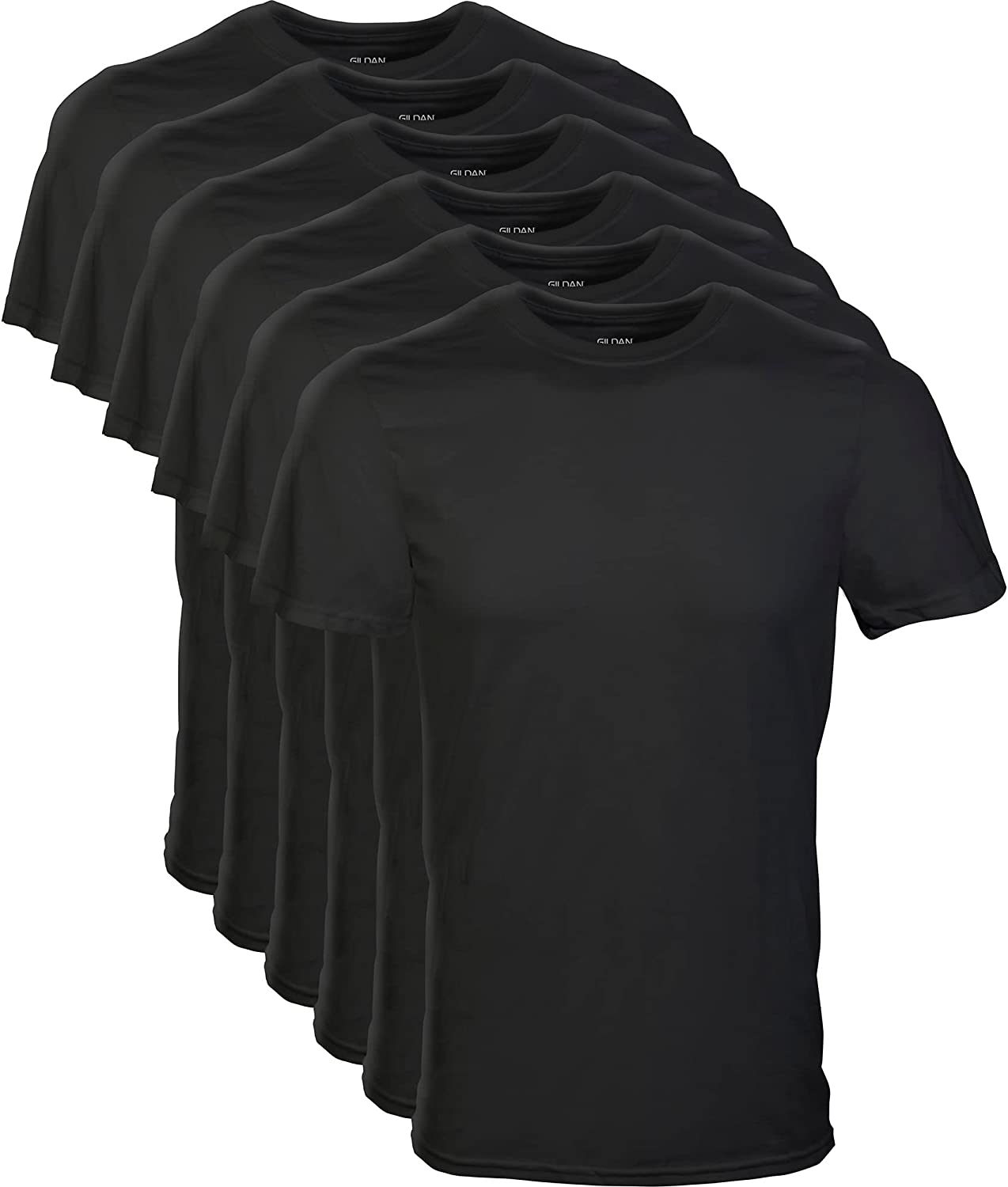 Gildan Men's Crew T-Shirts, Multipack, Style G1100