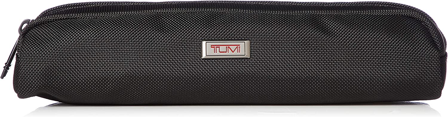 TUMI Alpha 3 Electronic Cord Organizer Pouch - Perfect for Cords and Cables for Electronics - Black