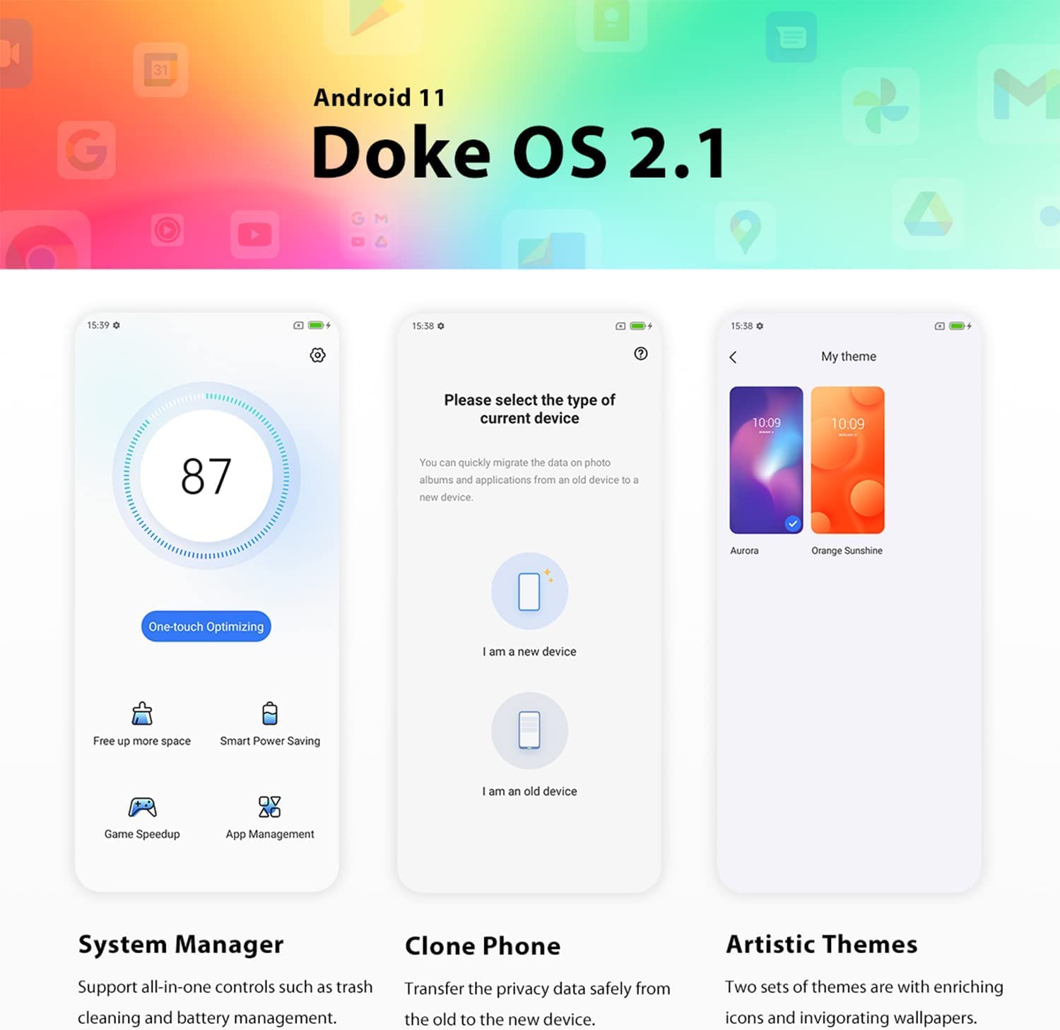 Blackview Unlocked Smartphones， A55 Pro， 4G Dual SIM Unlocked Cell Phones Android 11， 4GB RAM 64GB ROM，6.528" HD+，Face ID+Fingerprint Unlock，4780mAh High Capacity Battery，13MP+5MP，T-Mobile Phone，B