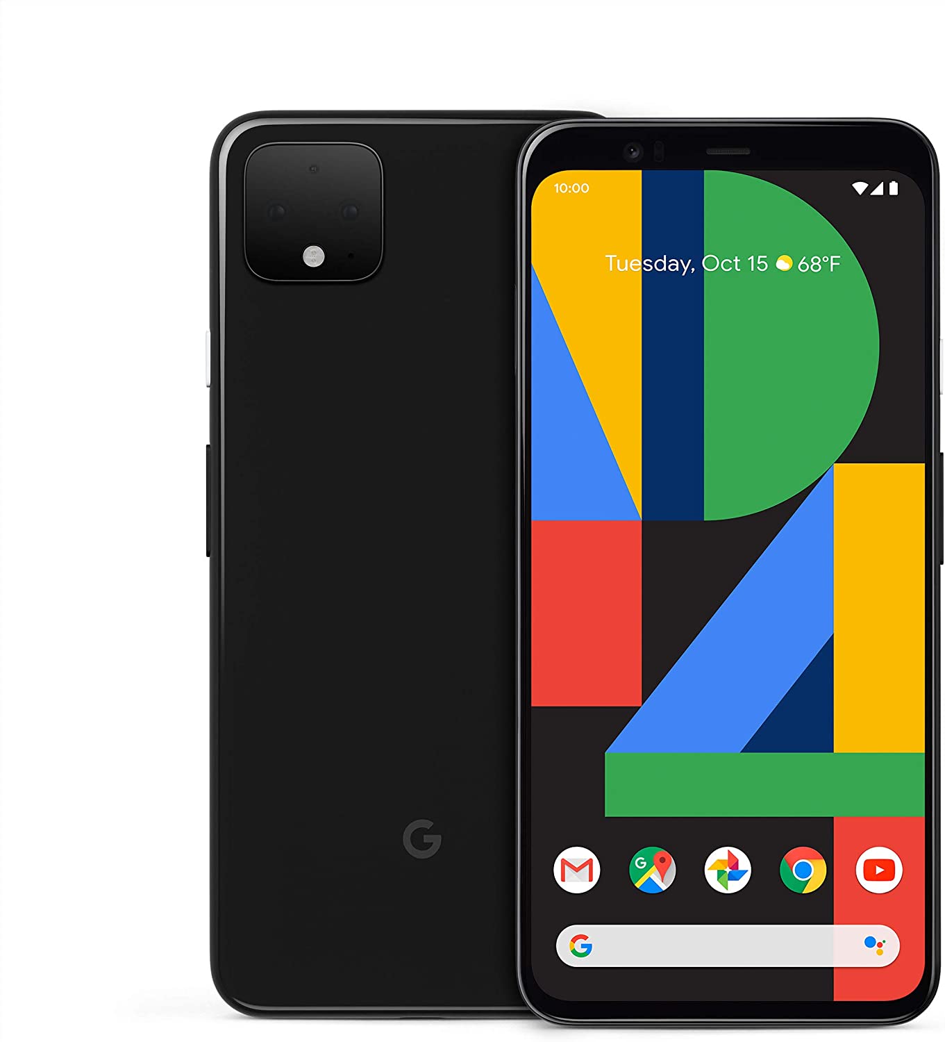 Google Pixel 4 XL - Just Black - 64GB - Unlocked (Renewed)