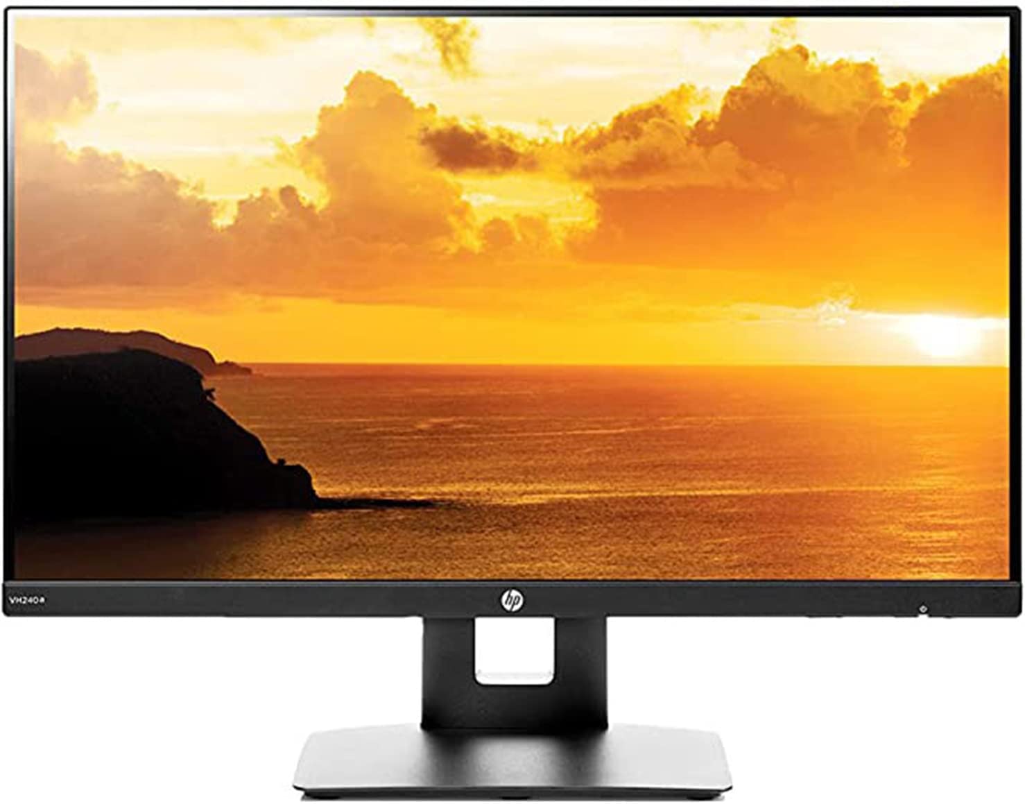 HP VH240a FHD Monitor - Computer Monitor with 23.8-Inch IPS Display (1920 x 1080) - Built-in Speakers and VESA Mounting - HDMI &VGA Ports - Response Times 5 ms