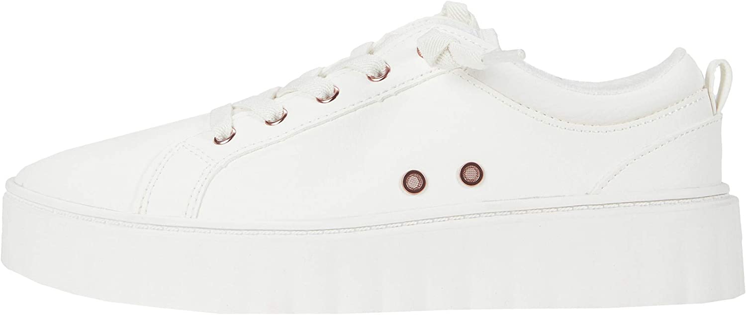 Roxy Women's Sheilahh Slip on Platform Sneaker Shoe