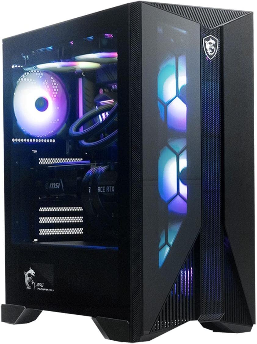 MSI Aegis RS (Tower) Gaming Desktop, Intel Core i7-12700K, GeForce RTX 3070, 16GB Memory (Dual-CHL), 1TB SSD, WiFi 6E, Liquid Cooling, USB Type-C, VR-Ready, Windows 11 Home (12TD-260US)