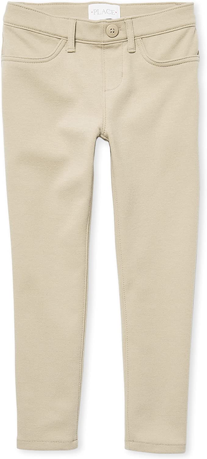 The Children's Place Girls' Ponte Knit Pull on Jeggings